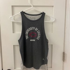 M Dark Grey "University of Chicago" Under Armour Tank Top